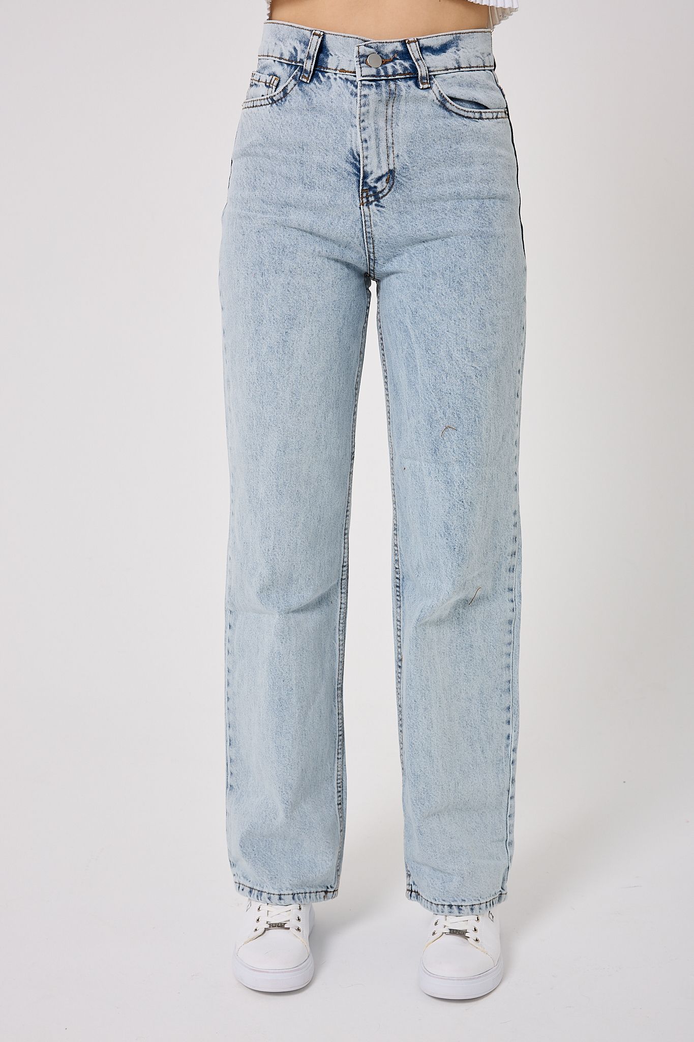  4606 - Palazzo Denim Pantolon