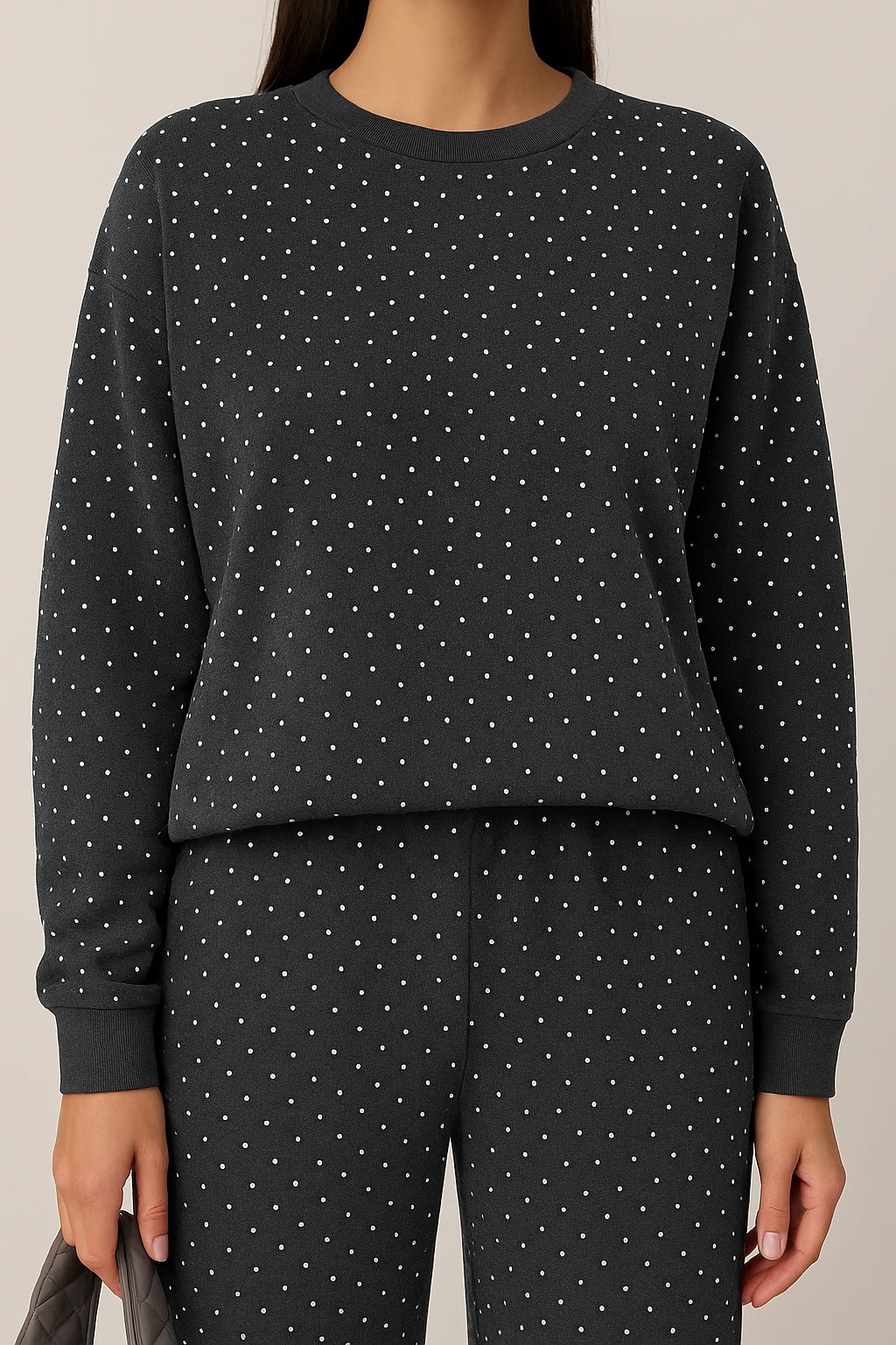 3515 - Tamamı Taşlı Premium Oysho™ Modal Takım