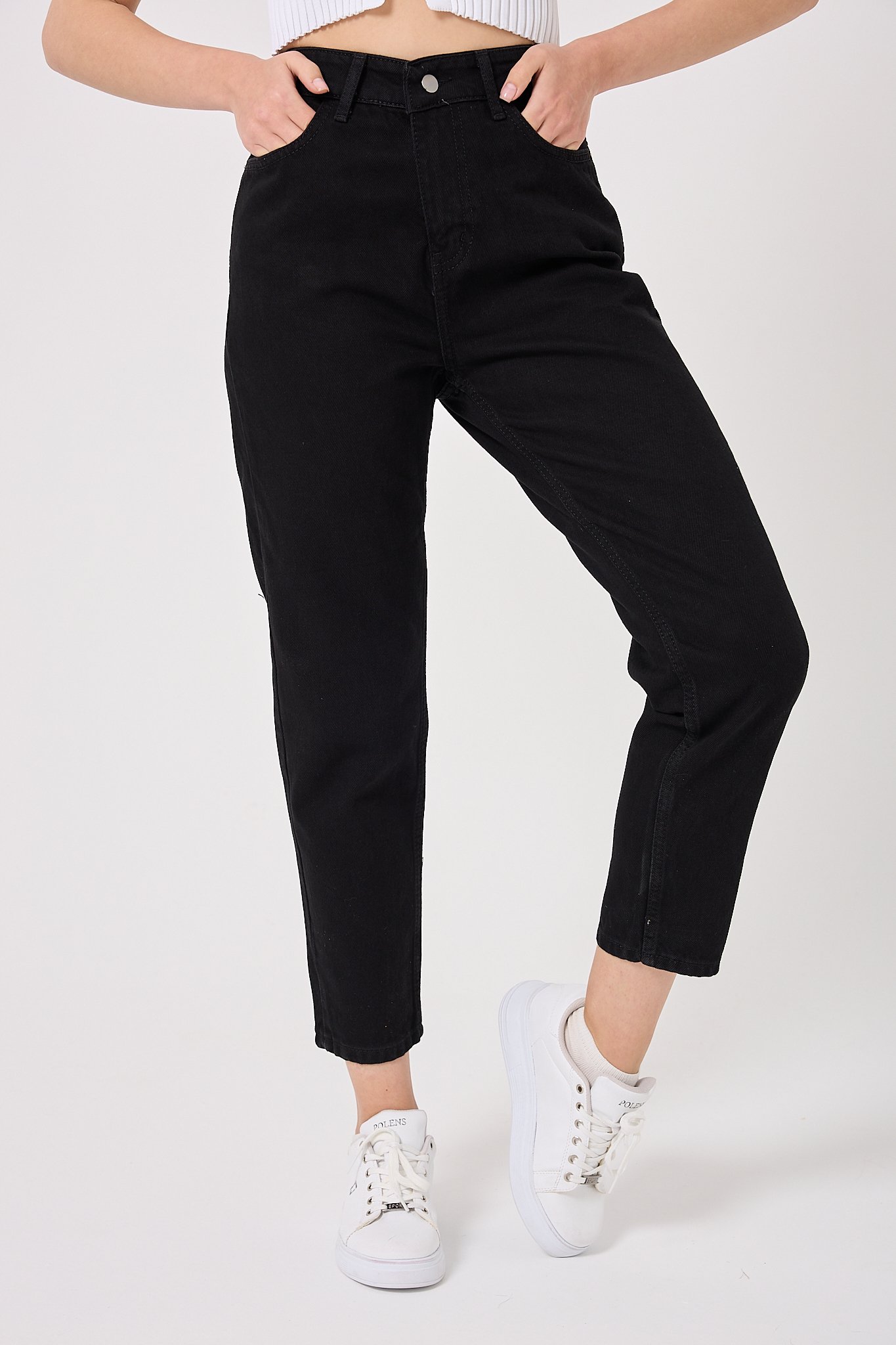  4607-Mom Denim Pantolon