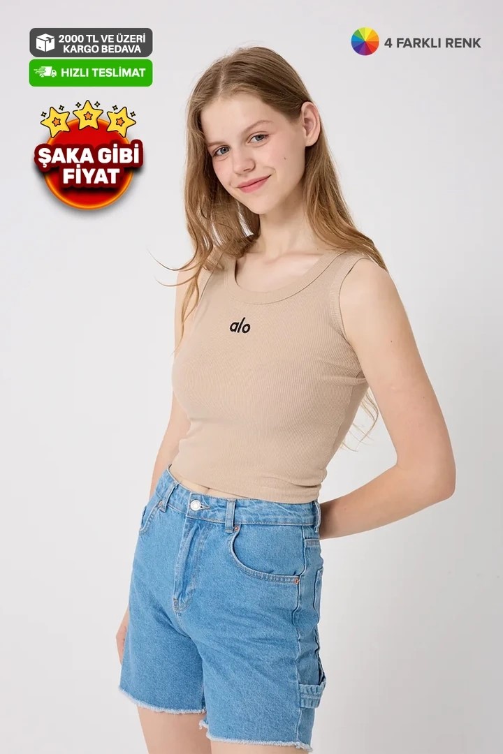 4652-Alo Nakışlı Fitilli Crop