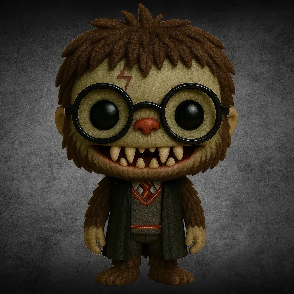 Özel Tasarım Labubu Figürleri - Harry Potter
