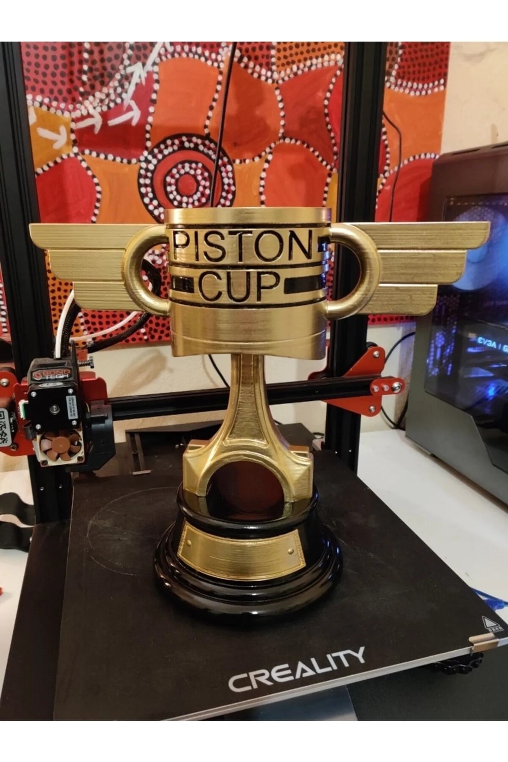 3D Baskı Piston Kupası