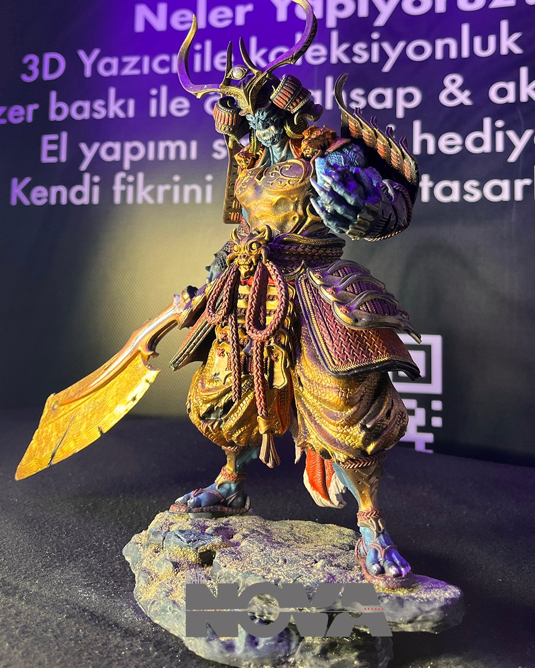 Tenjin-Samuray figürü