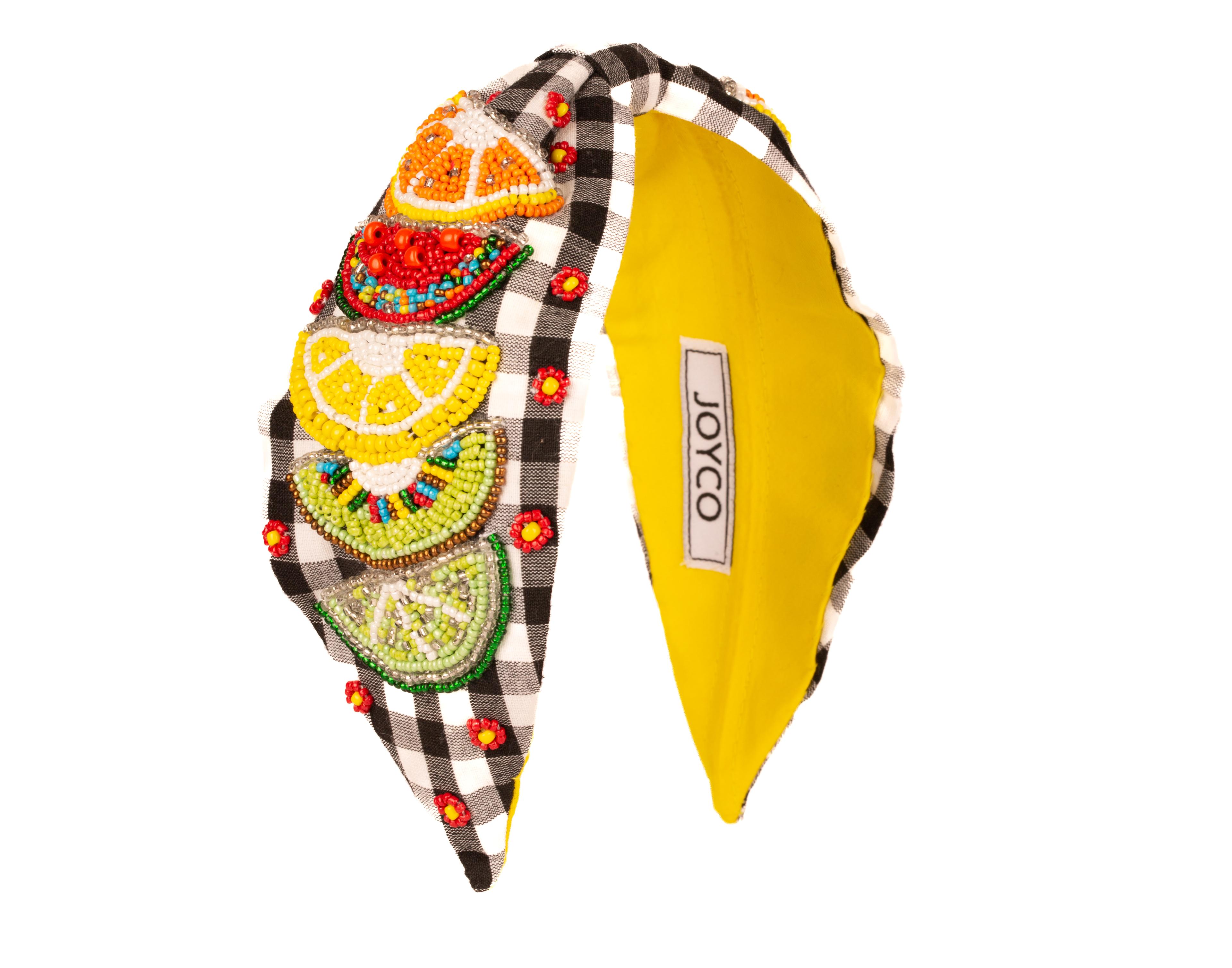 Fruity Boncuk İşlemeli Kadın Taç