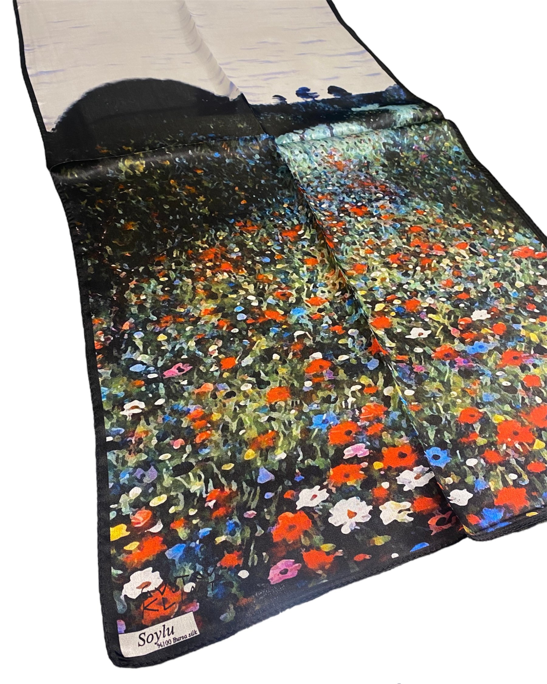 Gustav Klimt İpek Fular