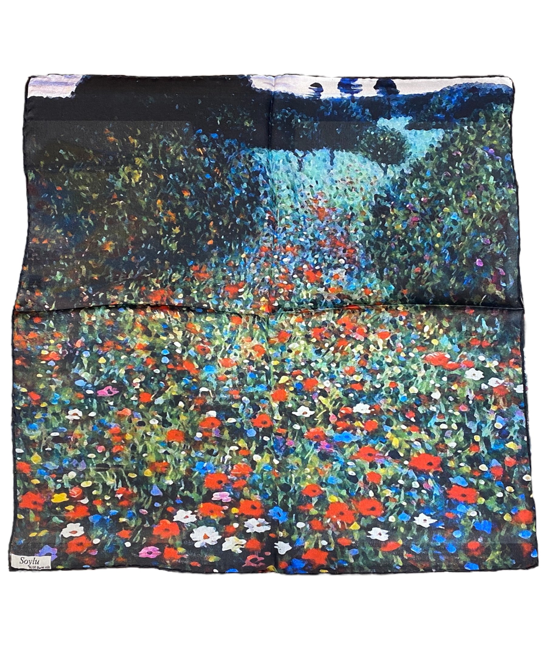Gustav Klimt İpek Mendil Fular
