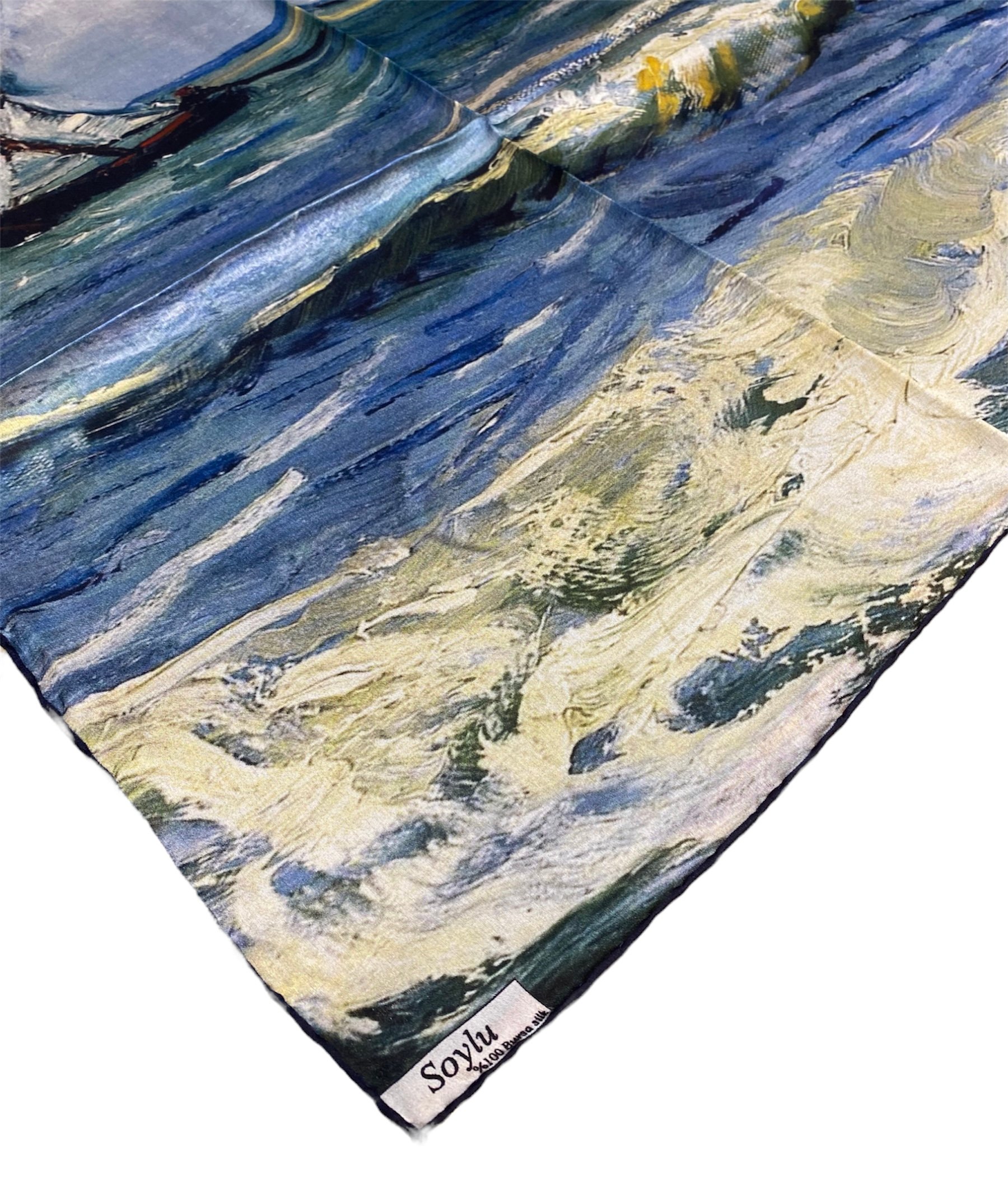 Van Gogh İpek Mendil Fular