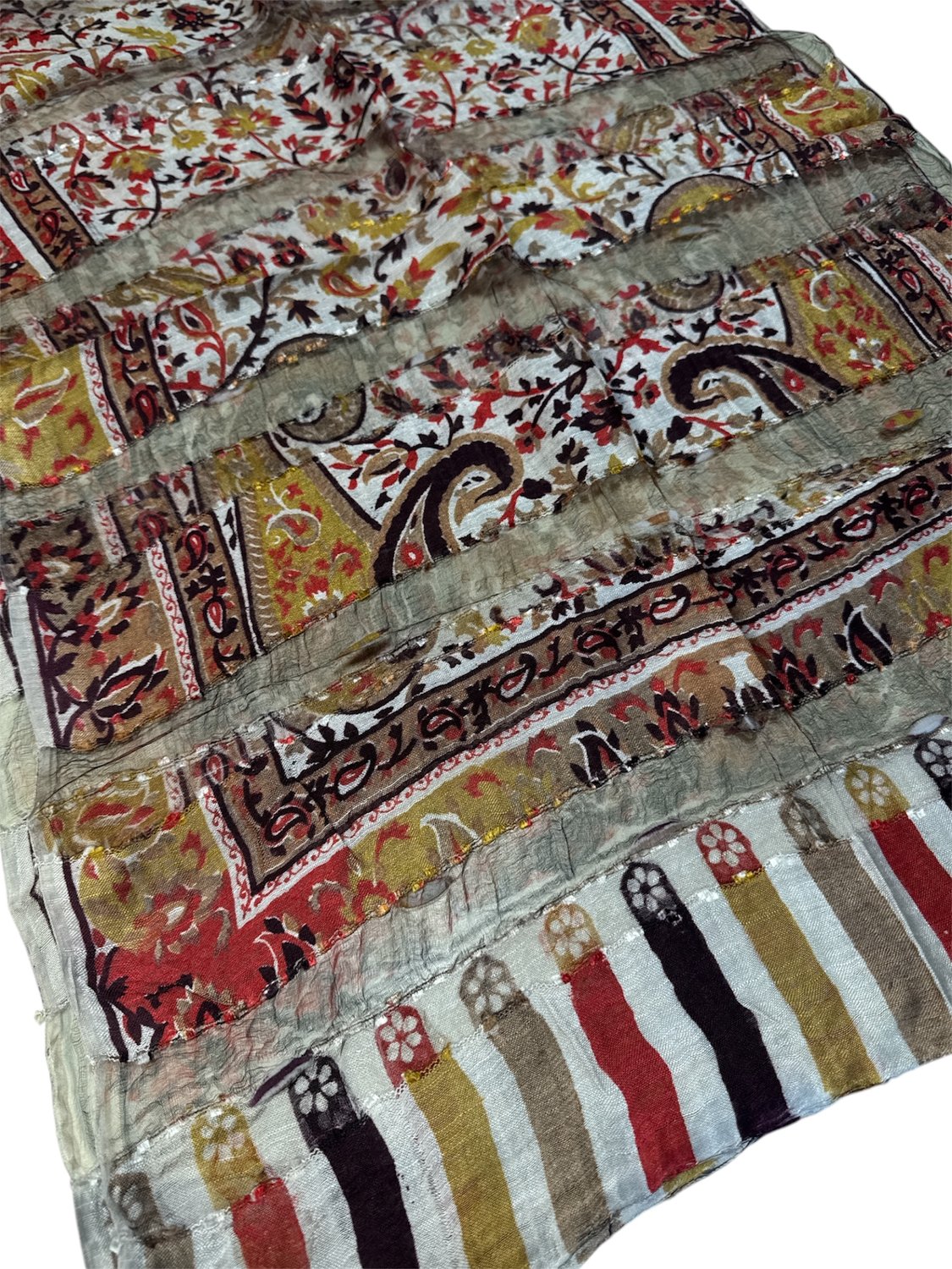 Kozalı İpek Şal