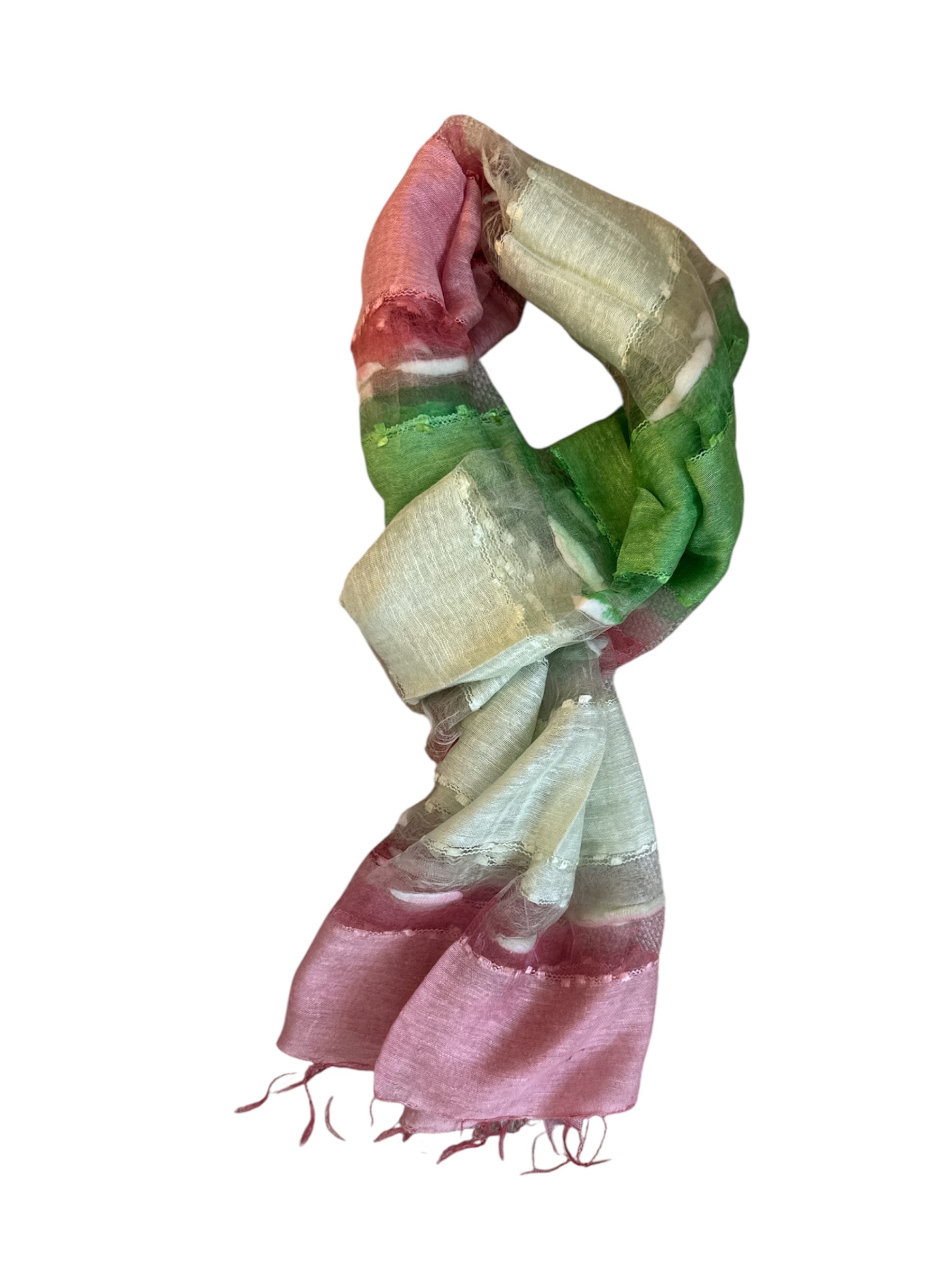 Pembe-Beyaz-Yeşil
