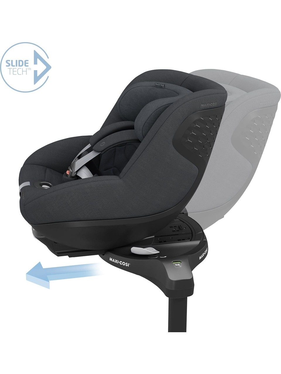 Maxi-Cosi Pearl 360 Pro Slidetech 0-18 kg Bebek Oto Koltuğu Authentic Graphite