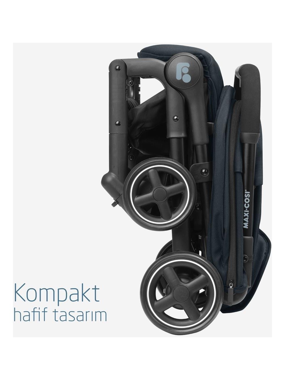 Maxi-Cosi Lara2 Ultra Kompakt Otomatik Katlanan Kabin Boy Bebek Arabası Essential Graphite