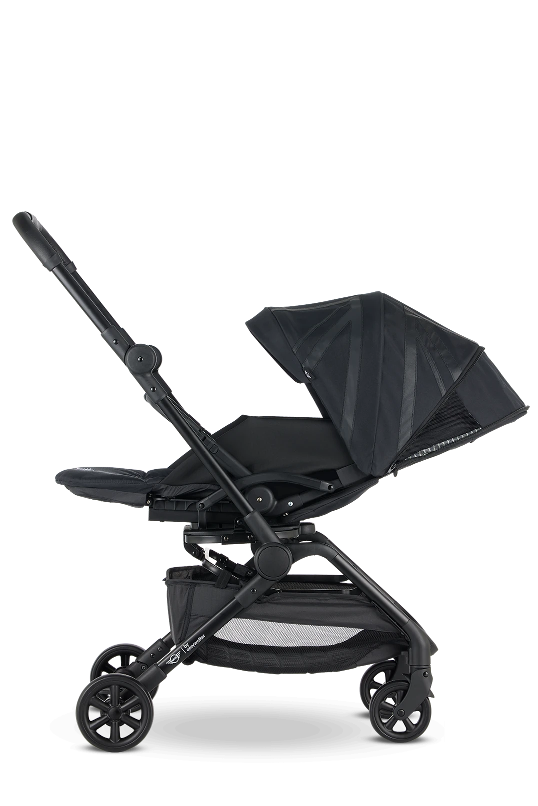 15 Aralık 2025 Teslim - MINI by Easywalker Buggy TURN² Bebek Arabası Oxford Black - Merkürbebe Guardix Anne Kucağı Antrasit