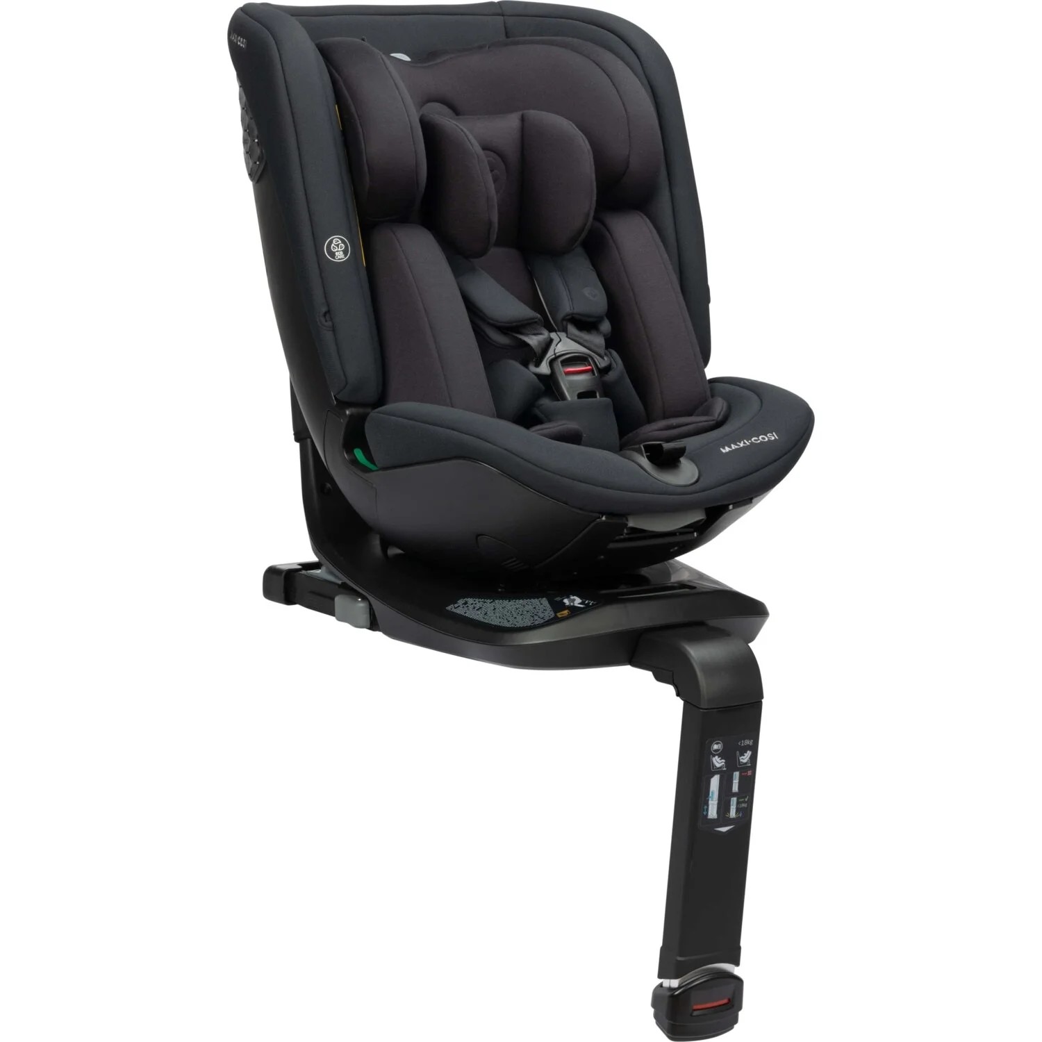 Maxi-Cosi Spinel 360 S - 360 Derece Dönebilen Yatabilen Isofix'li 0-36 kg Oto Koltuğu Authentic Black