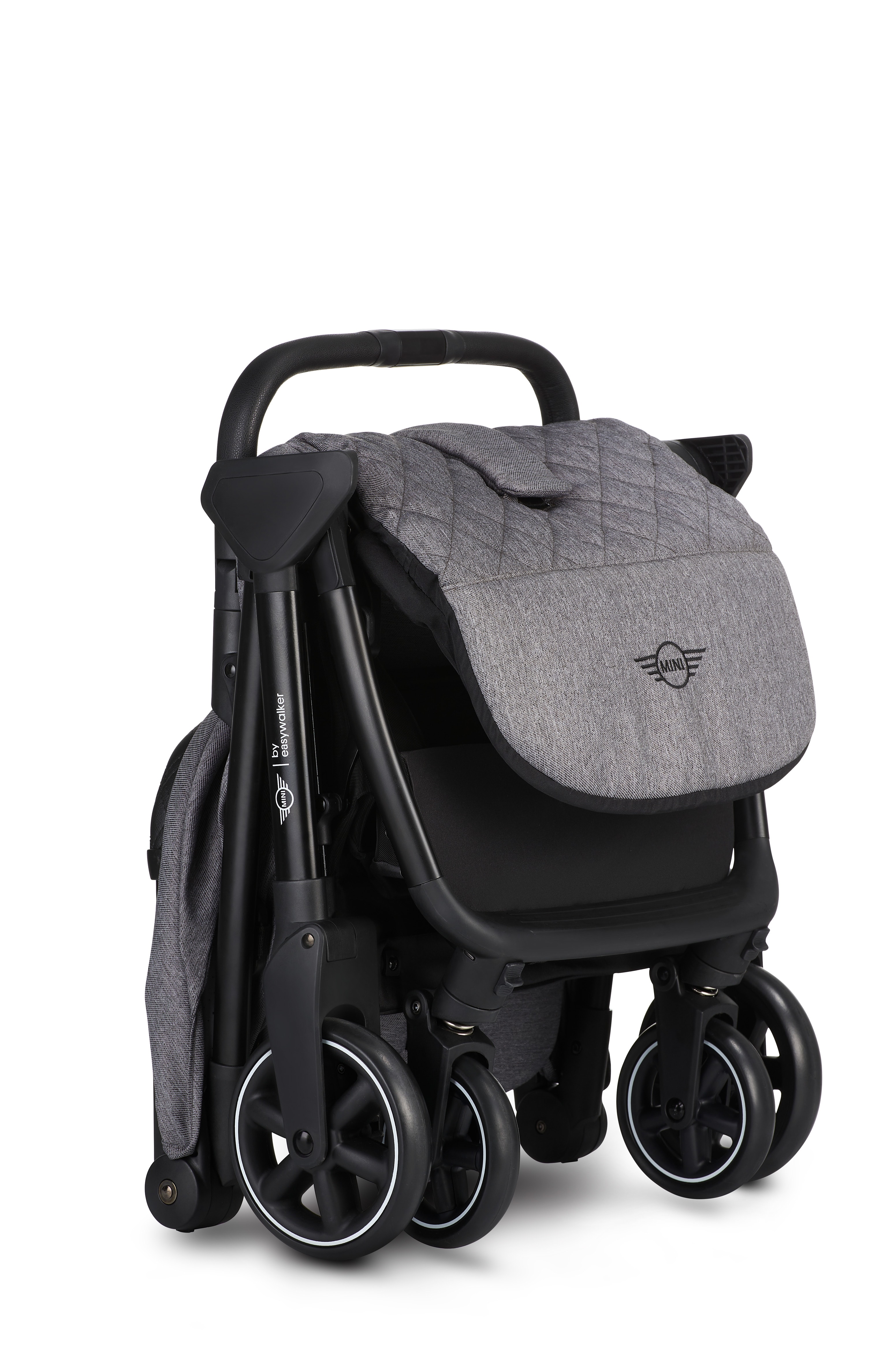 MINI by Easywalker Buggy SNAP Travel Sistem Bebek Arabası Soho Grey  - Merkürbebe Guardix Anne Kucağı Siyah