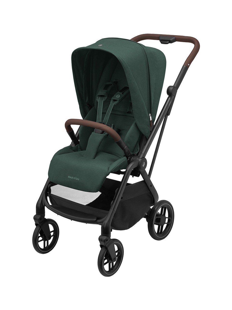 Maxi-Cosi Leona2 Çift Yönlü Tek Elle Katlanır Kompakt Bebek Arabası Twillic Green