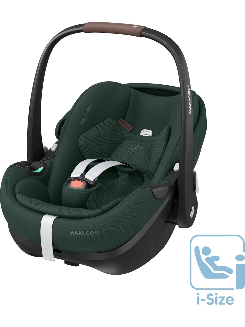 Maxi-Cosi Pebble 360 Pro Slidetech - 360 Dönebilen Tam Yatabilen Ana Kucağı ve Oto Koltuğu 0-13 kg Twillic Green