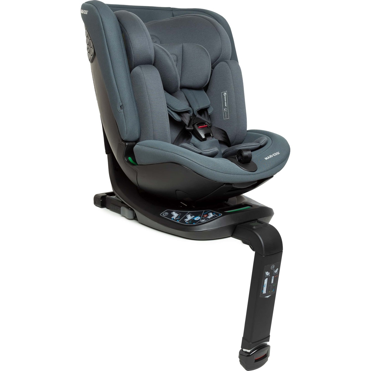 Maxi-Cosi Spinel 360 Plus Derece Dönebilen Yatabilen Isofix'li 0-36 kg Oto Koltuğu Authentic Graphite