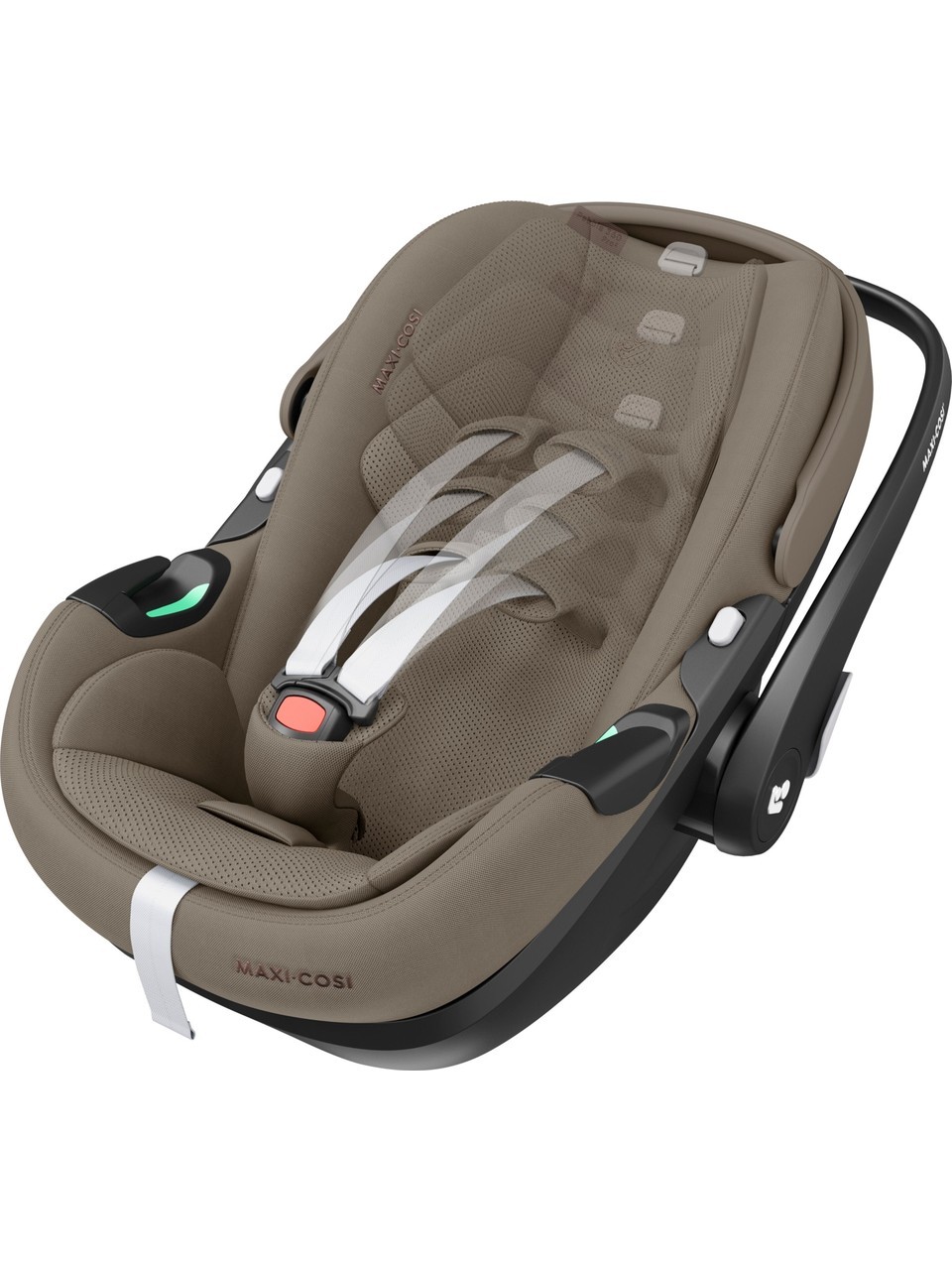Maxi-Cosi Pebble 360 Pro Slidetech - 360 Dönebilen Tam Yatabilen Ana Kucağı ve Oto Koltuğu 0-13 kg Twillic Truffle