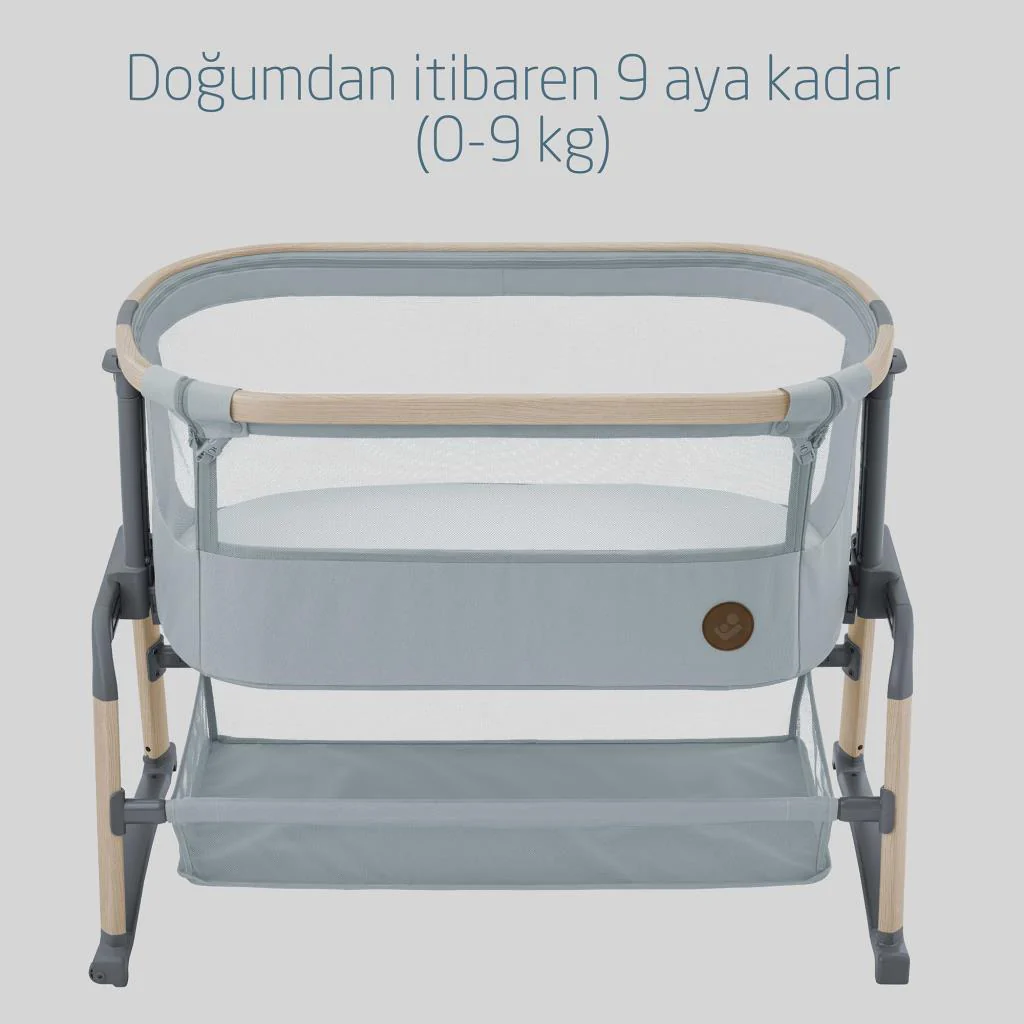 Maxi-Cosi Iora Air Sallanabilen Anne Yanı Beşik Beyond Grey