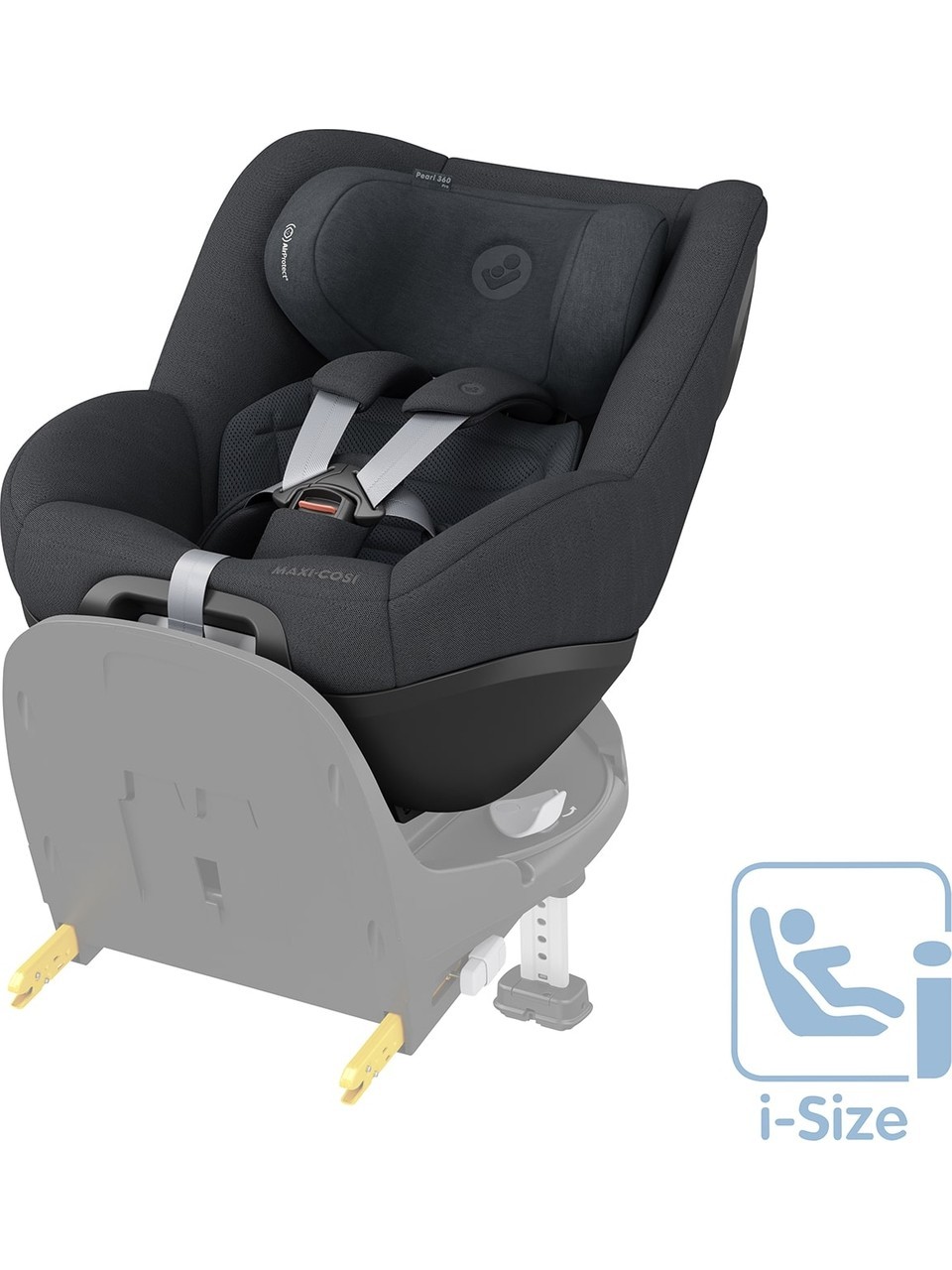 Maxi-Cosi Pearl 360 Pro Slidetech 0-18 kg Bebek Oto Koltuğu Authentic Graphite