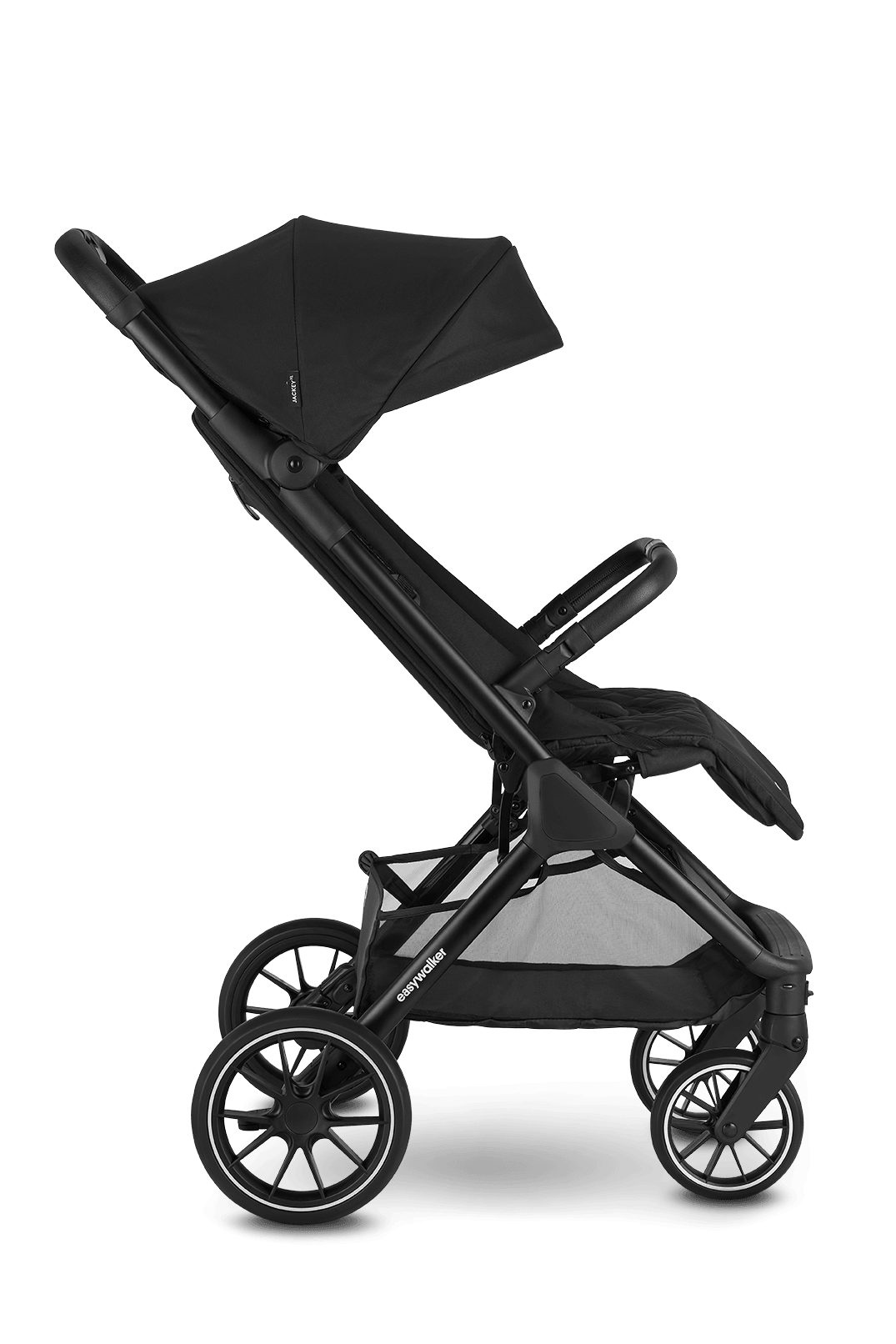 Easywalker Jackey XL Bebek Arabası Shadow Black - Merkürbebe Guardix Anne Kucağı Siyah