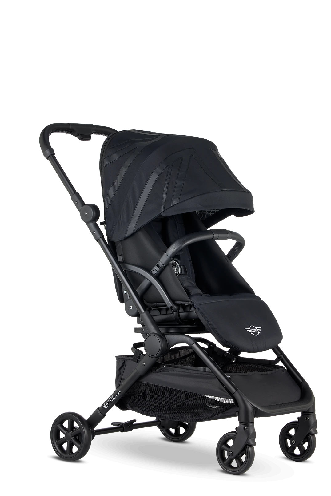 15 Aralık 2025 Teslim - MINI by Easywalker Buggy TURN² Bebek Arabası Oxford Black - Merkürbebe Guardix Anne Kucağı Antrasit