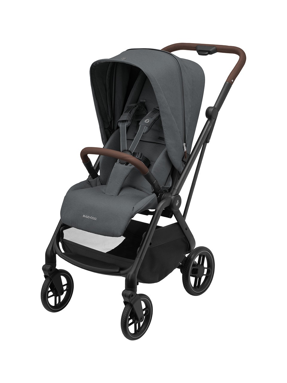 Maxi-Cosi Leona2 Çift Yönlü Tek Elle Katlanır Kompakt Bebek Arabası Twillic Graphite