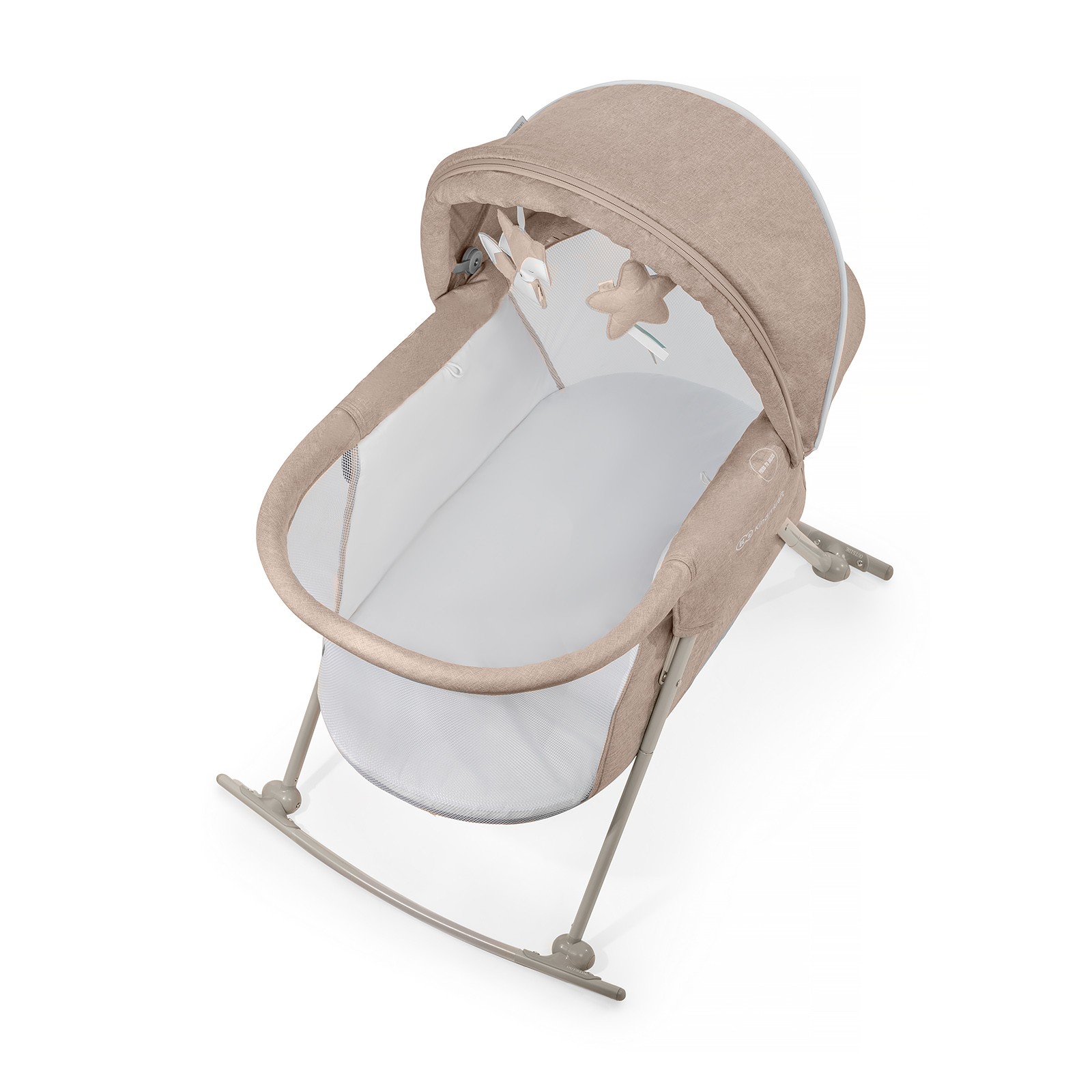 Kinderkraft LOVI Sallanır Bebek Beşiği Beige