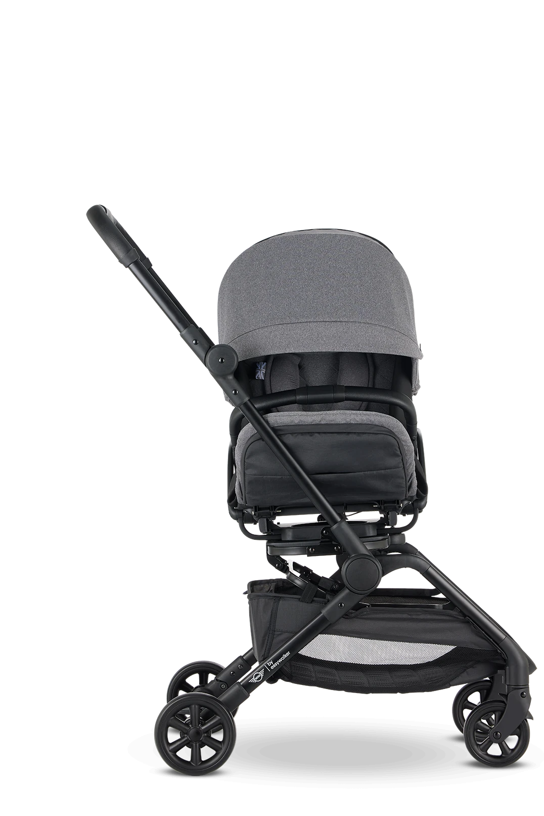 15 Aralık 2025 Teslim - MINI by Easywalker Buggy TURN² Bebek Arabası Soho Grey - Merkürbebe Guardix Anne Kucağı Antrasit