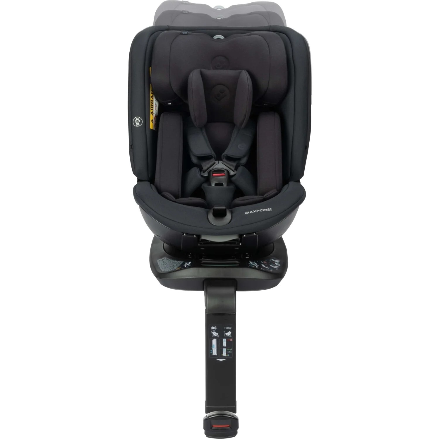 Maxi-Cosi Spinel 360 S - 360 Derece Dönebilen Yatabilen Isofix'li 0-36 kg Oto Koltuğu Authentic Black