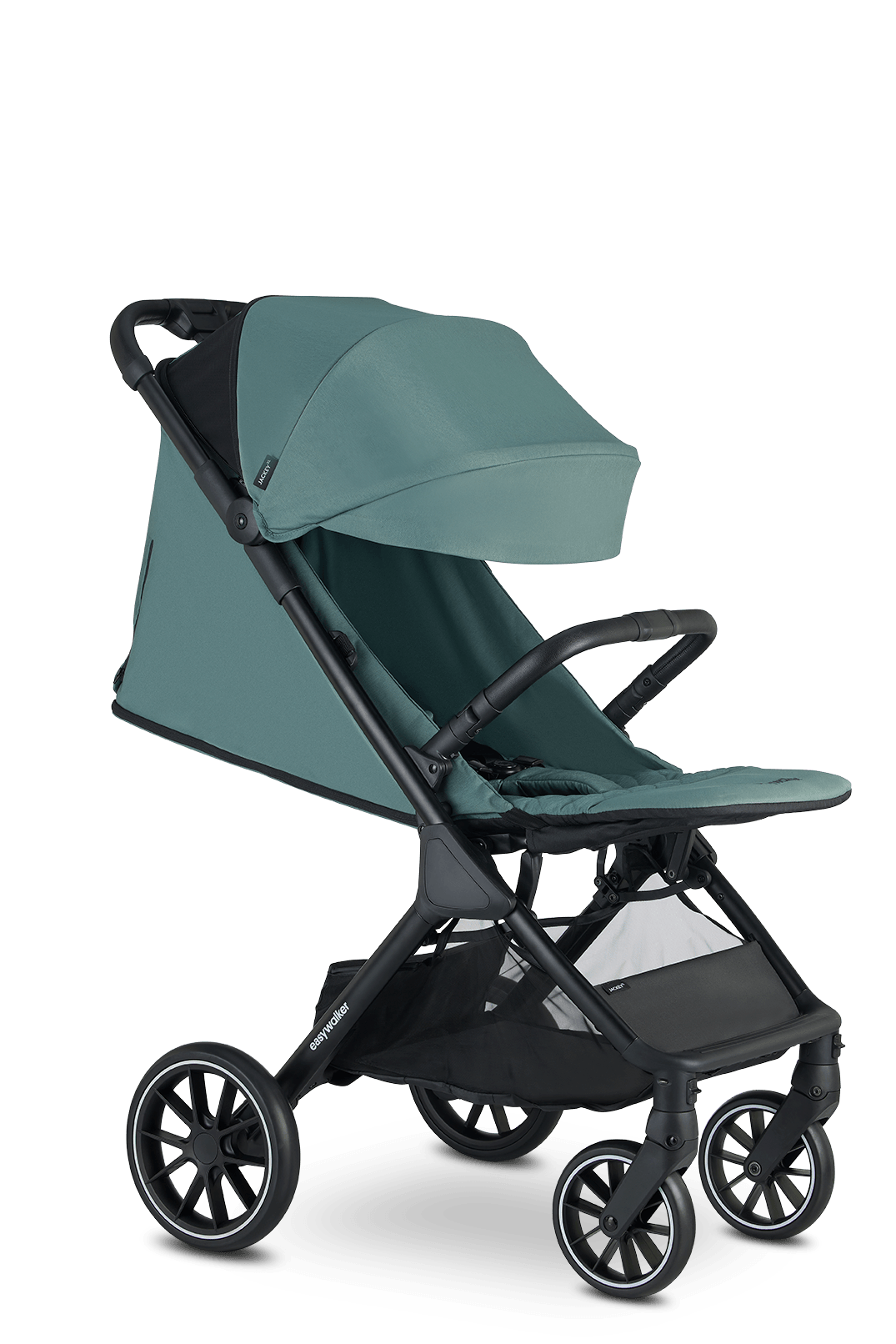 Easywalker Jackey XL Travel Sistem Bebek Arabası Forest Green - Merkürbebe Guardix Anne Kucağı Siyah 