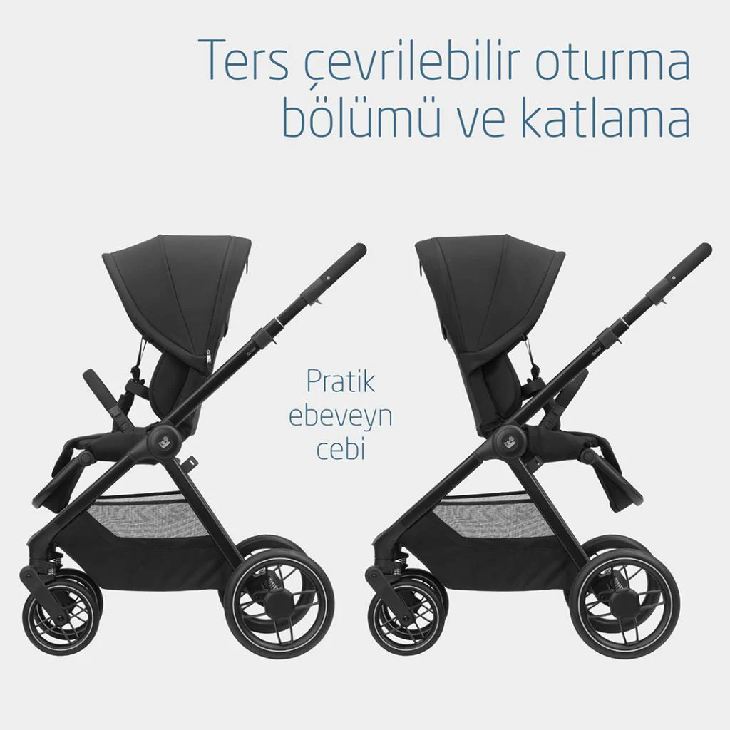 Maxi-Cosi Oxford Bebek Arabası Twillic Black