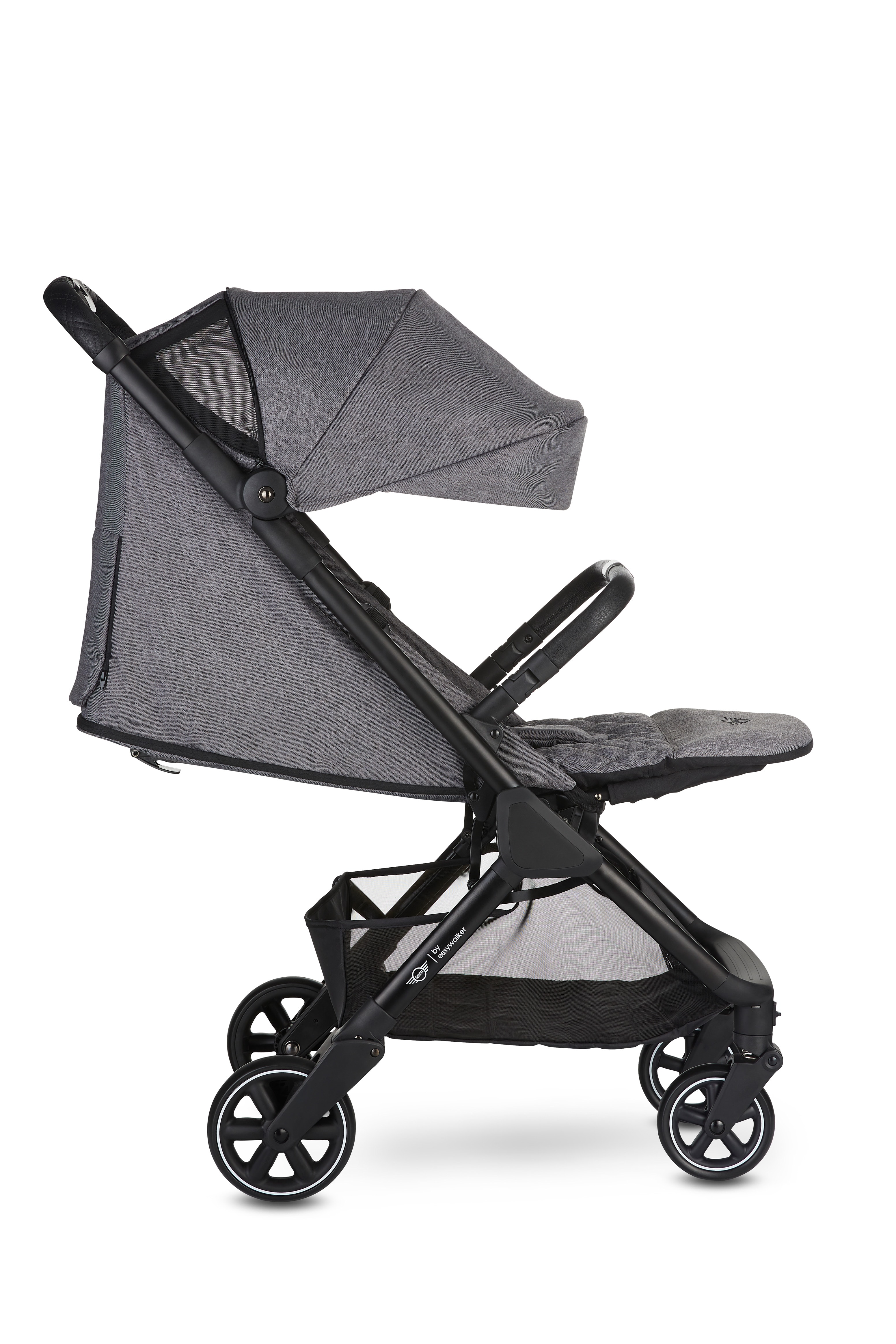 MINI by Easywalker Buggy SNAP Travel Sistem Bebek Arabası Soho Grey  - Merkürbebe Guardix Anne Kucağı Siyah