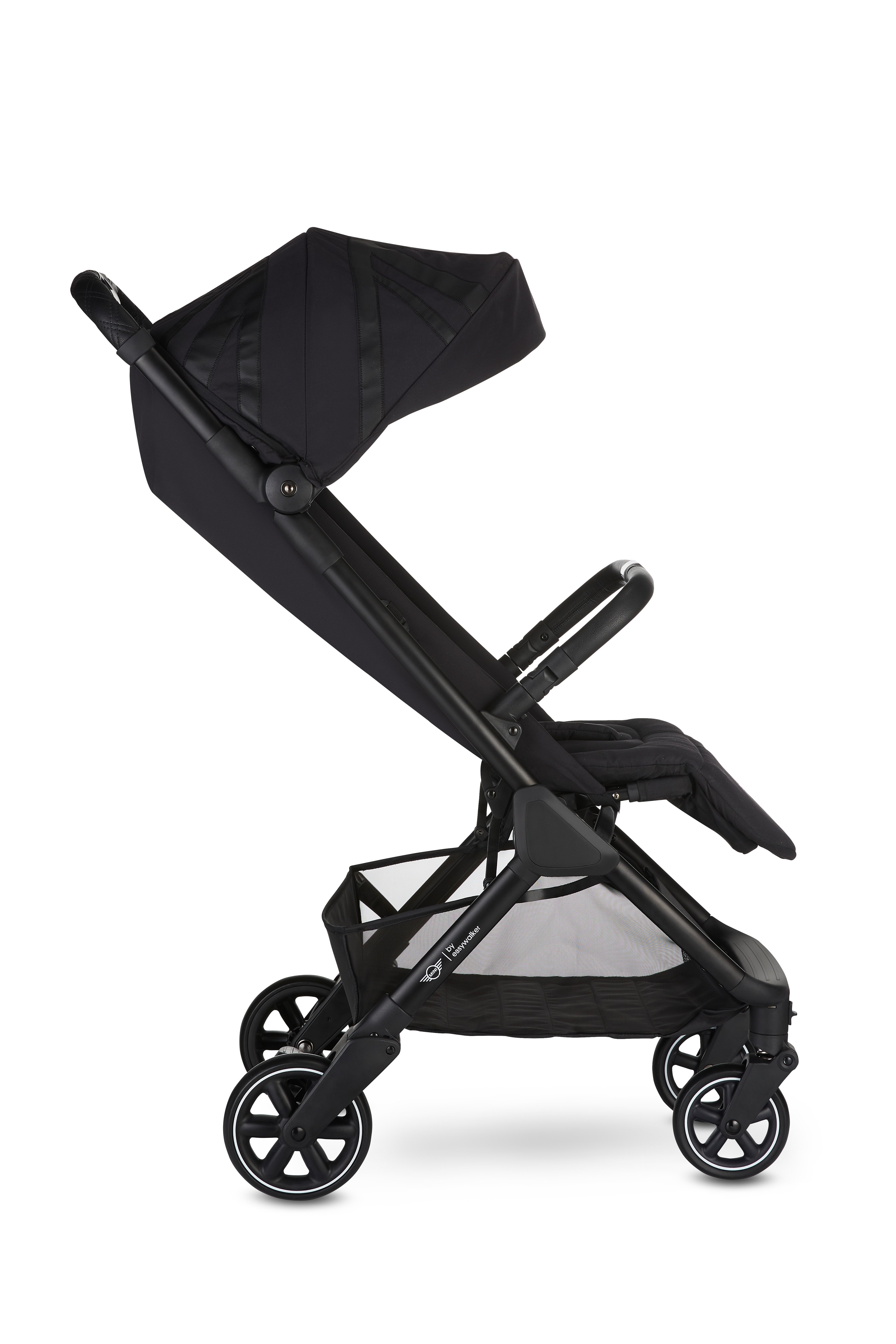 MINI by Easywalker Buggy SNAP Travel Sistem Bebek Arabası Oxford Black - Merkürbebe Guardix Anne Kucağı Siyah