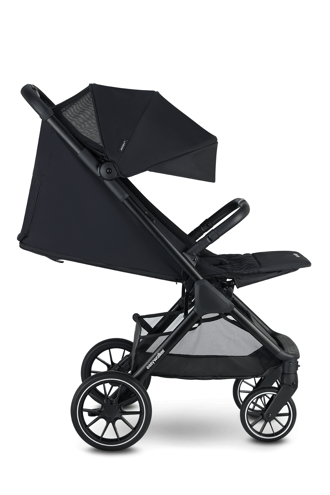 Easywalker Jackey XL Bebek Arabası Shadow Black - Merkürbebe Guardix Anne Kucağı Siyah