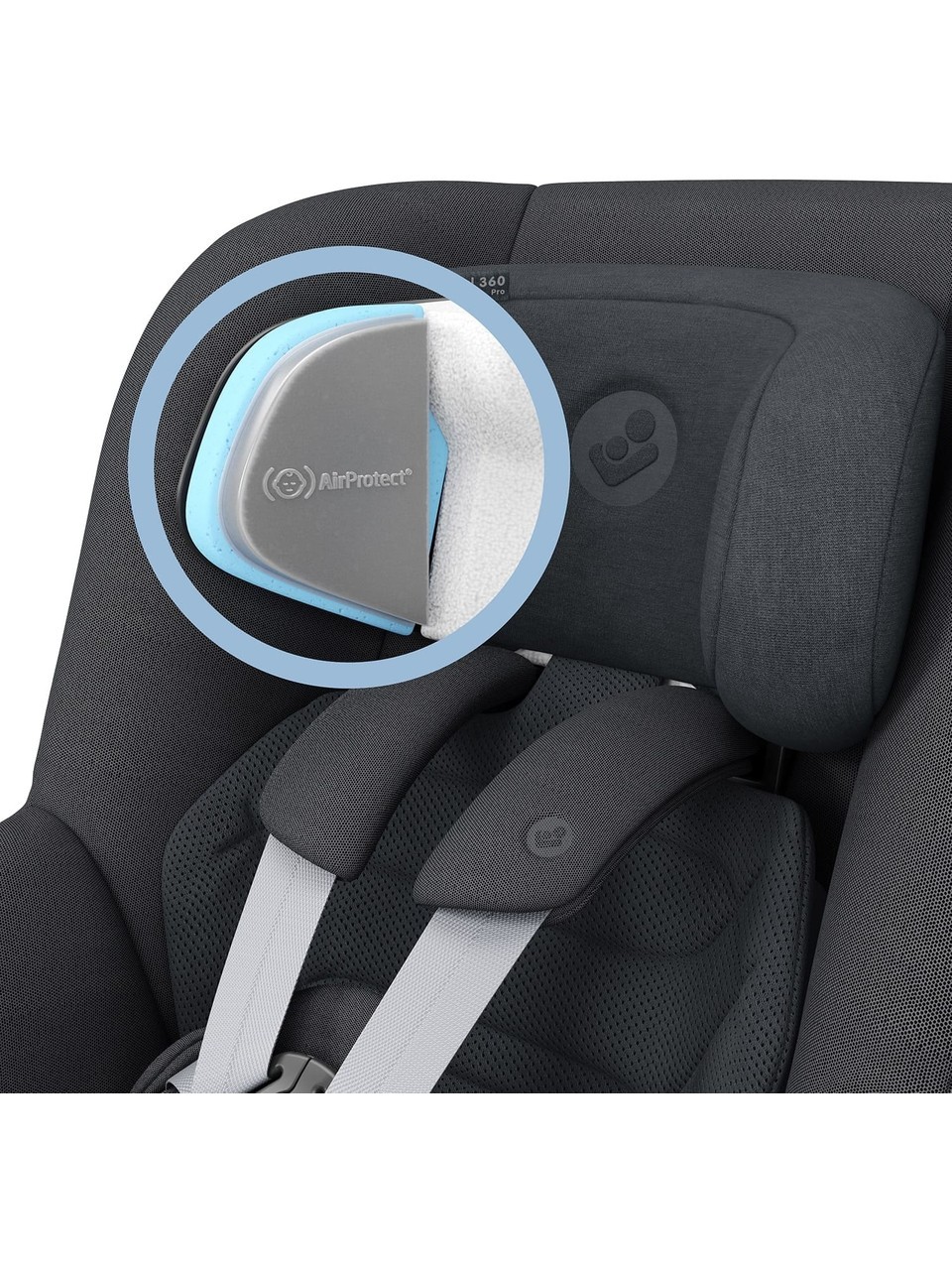 Maxi-Cosi Pearl 360 Pro Slidetech 0-18 kg Bebek Oto Koltuğu Authentic Graphite