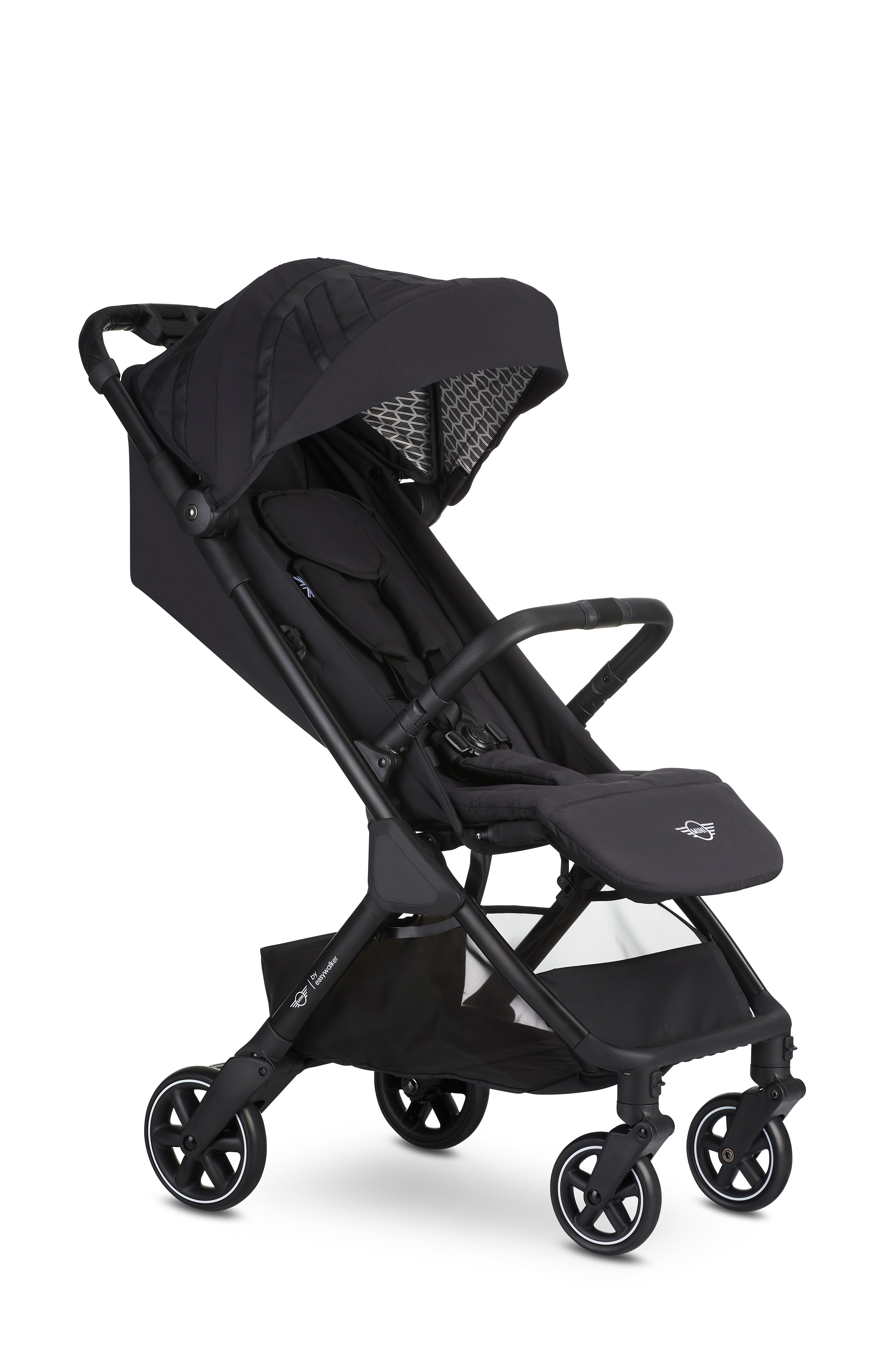 MINI by Easywalker Buggy SNAP Travel Sistem Bebek Arabası Oxford Black - Merkürbebe Guardix Anne Kucağı Siyah