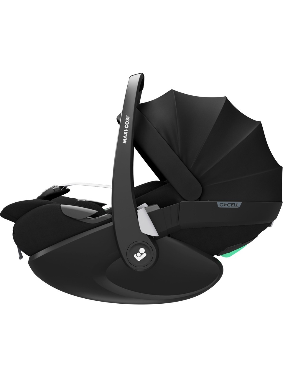 Maxi-Cosi Pebble 360 Pro Slidetech - 360 Dönebilen Tam Yatabilen Ana Kucağı ve Oto Koltuğu 0-13 kg Twillic Black