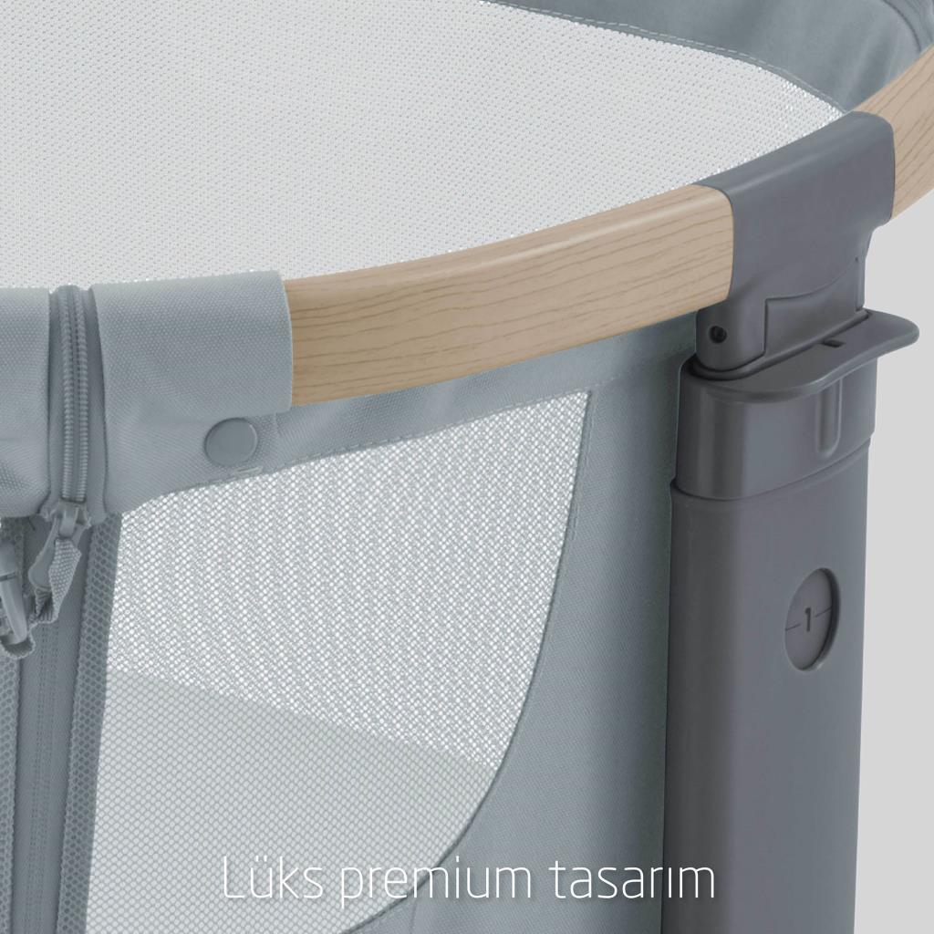 Maxi-Cosi Iora Air Sallanabilen Anne Yanı Beşik Beyond Grey
