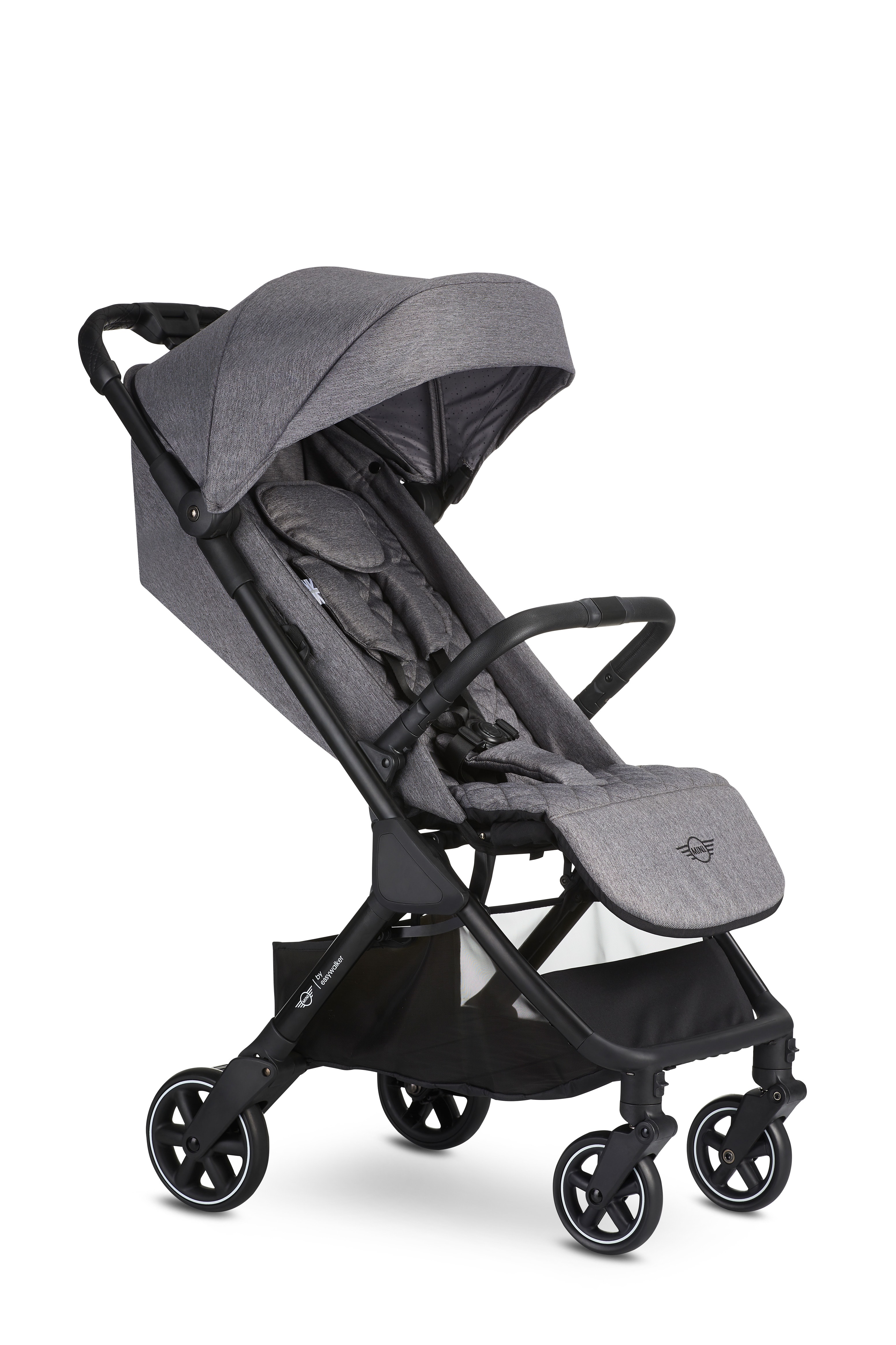 MINI by Easywalker Buggy SNAP Travel Sistem Bebek Arabası Soho Grey  - Merkürbebe Guardix Anne Kucağı Siyah