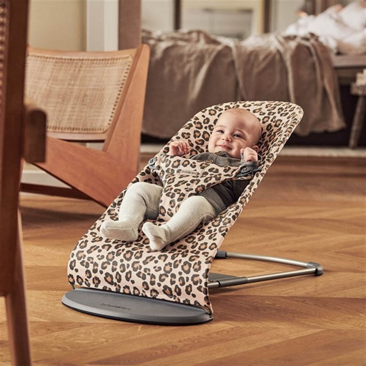 Babybjörn Balance Bliss Ana Kucağı Cotton Beige Leopard