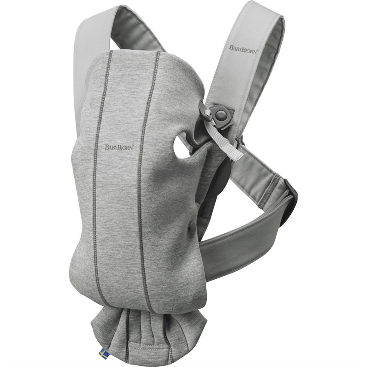 BabyBjörn Kanguru Mini 3D Cotton Jersey Light Grey