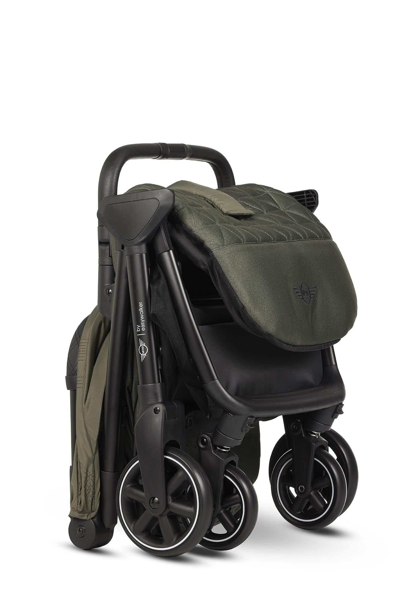 MINI by Easywalker Buggy SNAP Travel Sistem Bebek Arabası Manchester Green - Merkürbebe Guardix Anne Kucağı Antrasit