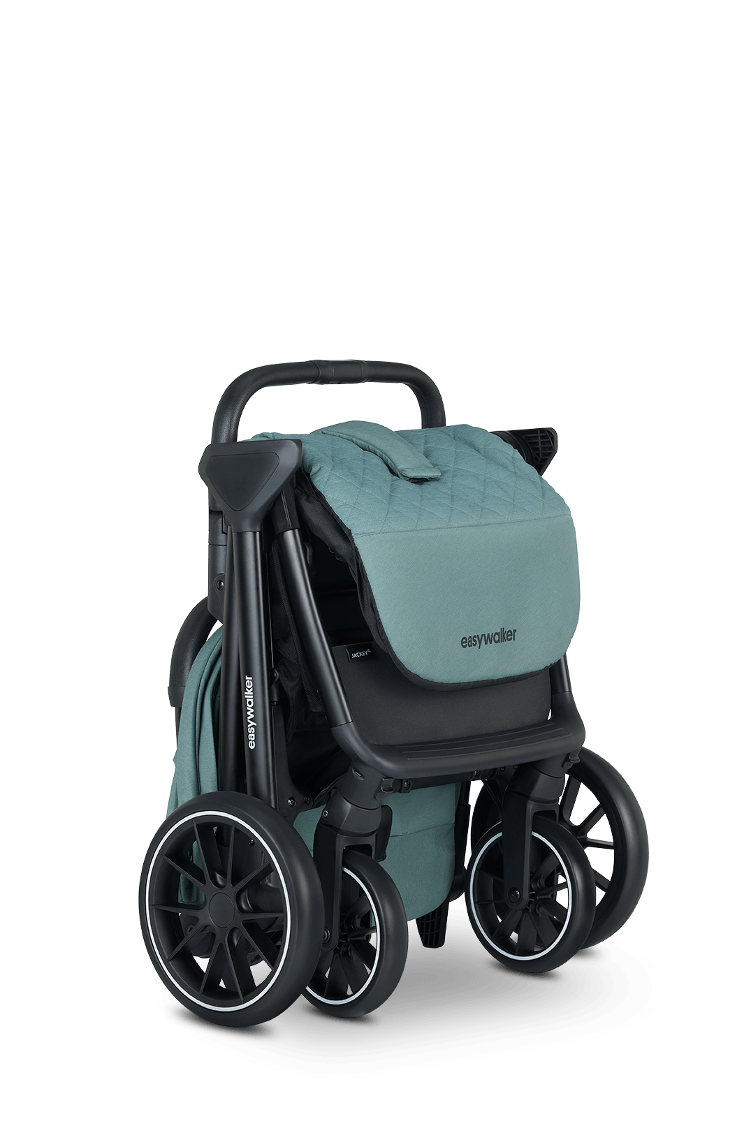 Easywalker Jackey XL Travel Sistem Bebek Arabası Forest Green - Merkürbebe Guardix Anne Kucağı Siyah 
