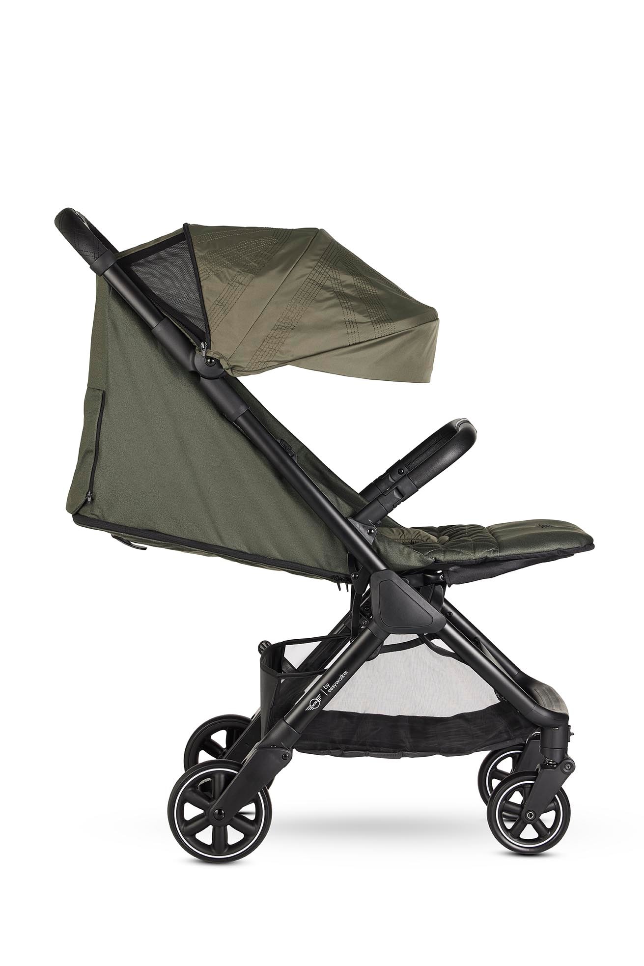 MINI by Easywalker Buggy SNAP Travel Sistem Bebek Arabası Manchester Green - Merkürbebe Guardix Anne Kucağı Antrasit