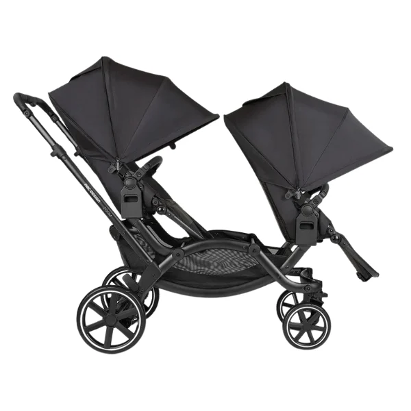ABC Design Zoom2 Coal Travel Set - Özel Seri İkiz Bebek Arabası Siyah ...