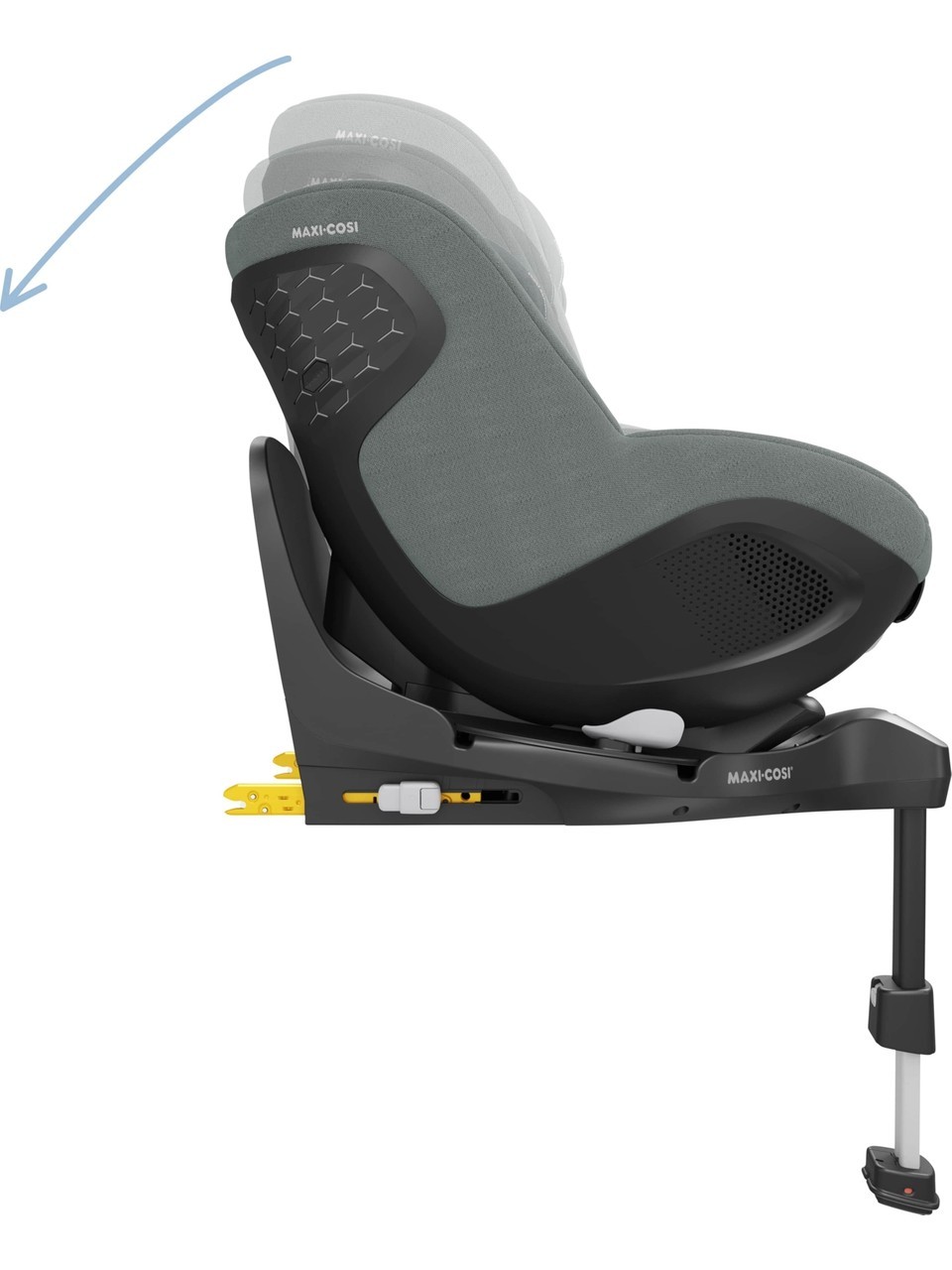 Maxi-Cosi Mica 360 Pro i-Size SlideTech Dönebilen Oto Koltuğu 0-18 kg Authentic Grey