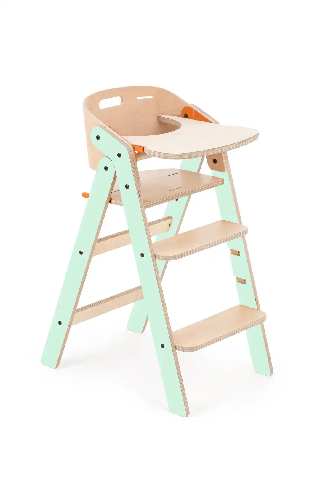 Mamatoyz Mychair Ahşap Katlanır Mama Sandalyesi Mint