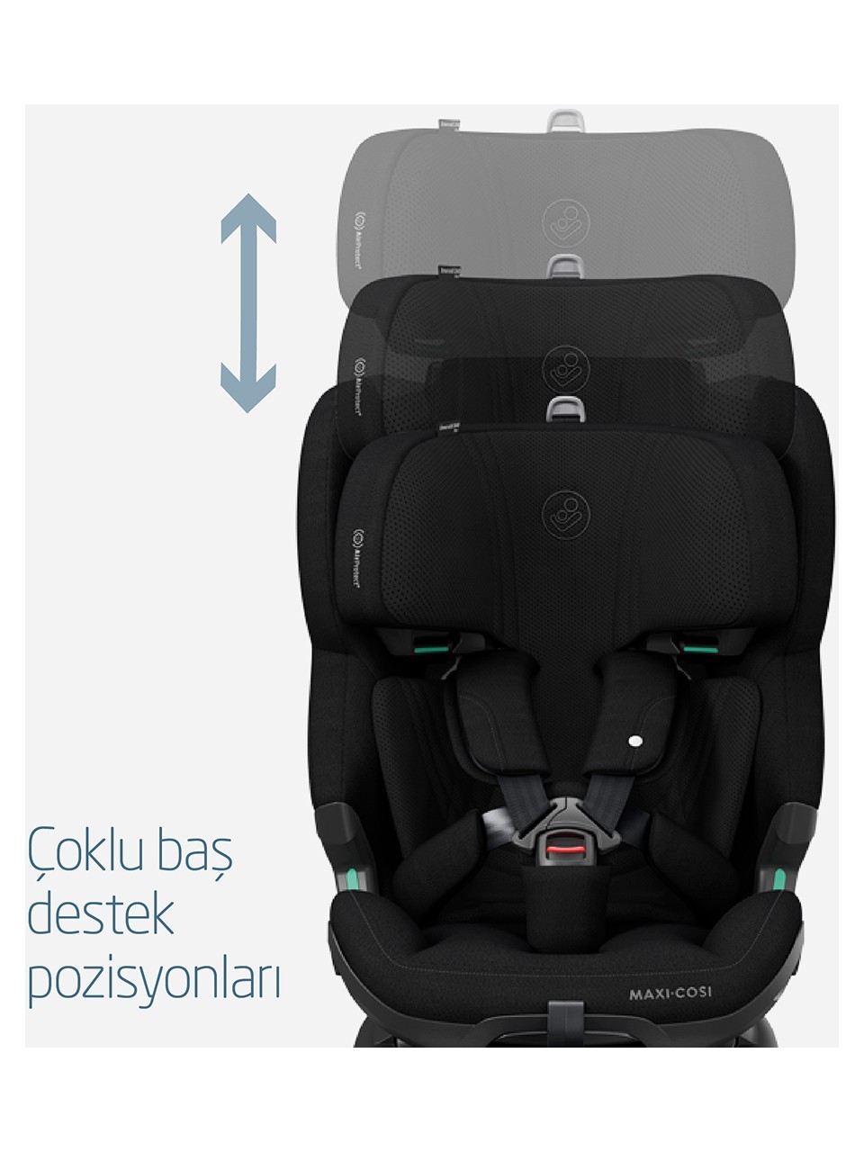 Maxi-Cosi Emerald 360 Pro Slidetech 0-36 kg Oto Koltuğu Authentic Black