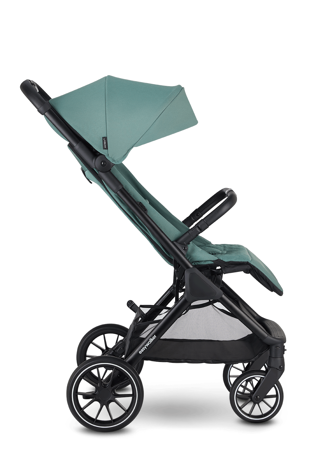 Easywalker Jackey XL Travel Sistem Bebek Arabası Forest Green - Merkürbebe Guardix Anne Kucağı Siyah 